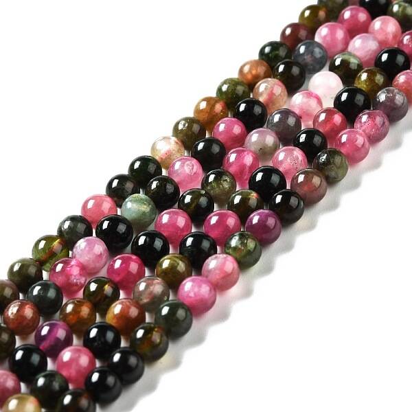 Natural Colorful Tourmaline Beads Strands