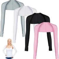 4-piece Set of UV Protection Sun Protection Cooling Capes, Elastic Compression Arm Sleeves, Golf Sports Summer Cooling Sleeve...
