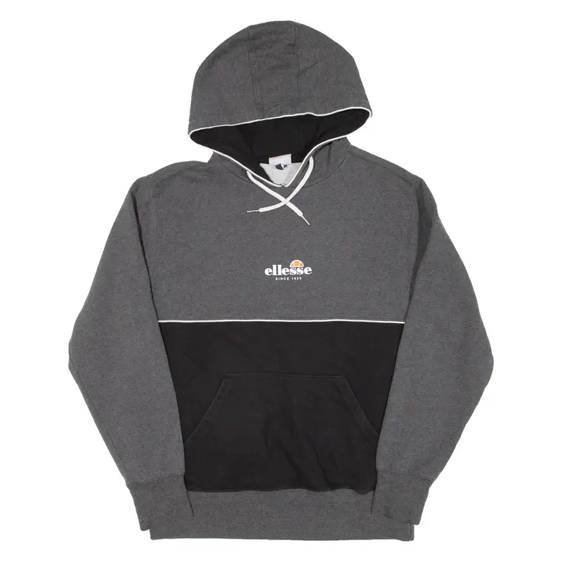 ELLESSE Mens Grey Hoodie L