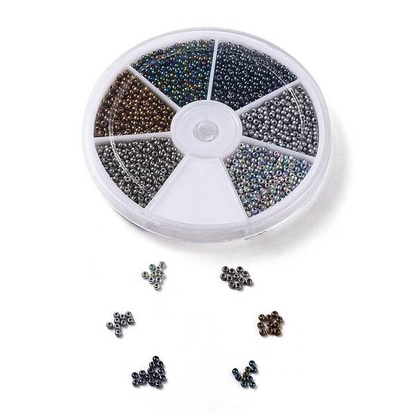12/0 Grade A Electroplated Glass Seed Beads