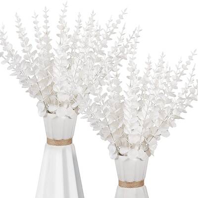 Plastic Artificial Eucalyptus Leaves