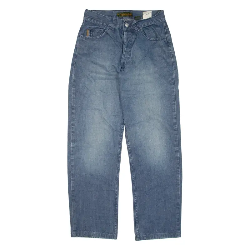 TIMBERLAND Mens Jeans Blue Relaxed Straight W27 L29