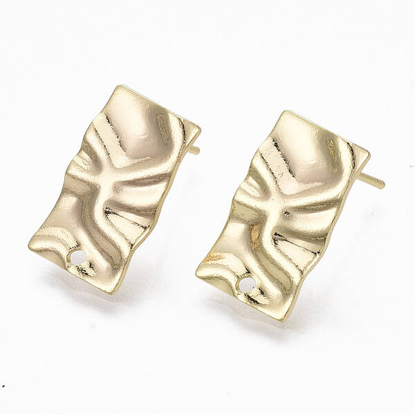 Brass Stud Earring Findings