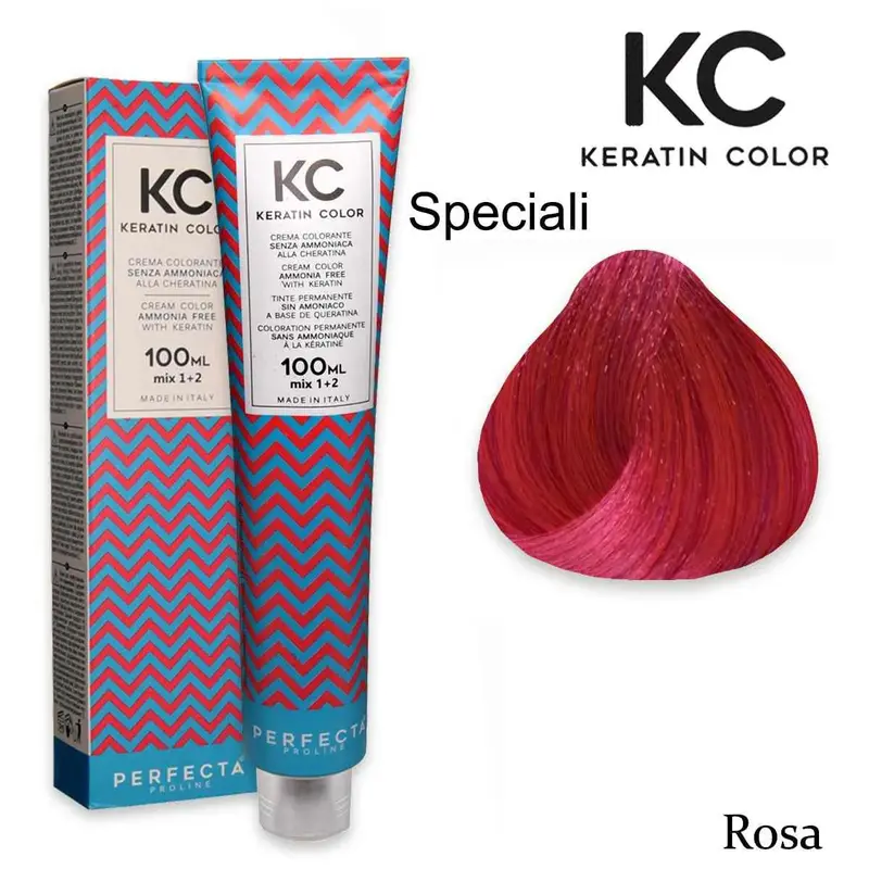 Kc Crema Colorante Alla Cheratina 100 Ml Rosa