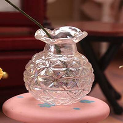 Glass Vase Miniature Ornaments
