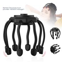 Electric Head Massager, 3 Modes Adjustable Head Massage Tool, Portable Personal Massage Tool for Home & Office Use, Neck Shou...