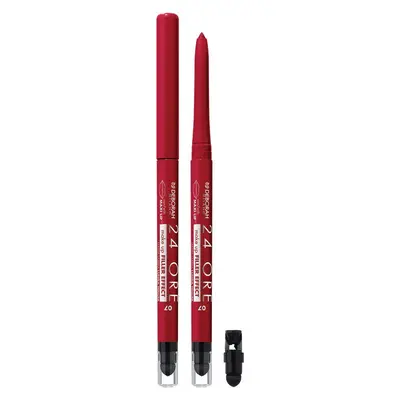 Deborah 24Hour Make Up Lip Pencil Filler Effect 07 - Always Red