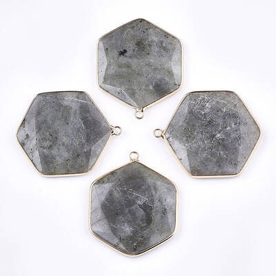 Natural Labradorite Pendants