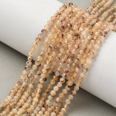 Natural Yellow Quartz Beads Strands