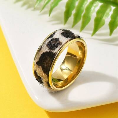 304 Stainless Steel 10mm Finger Rings for Women