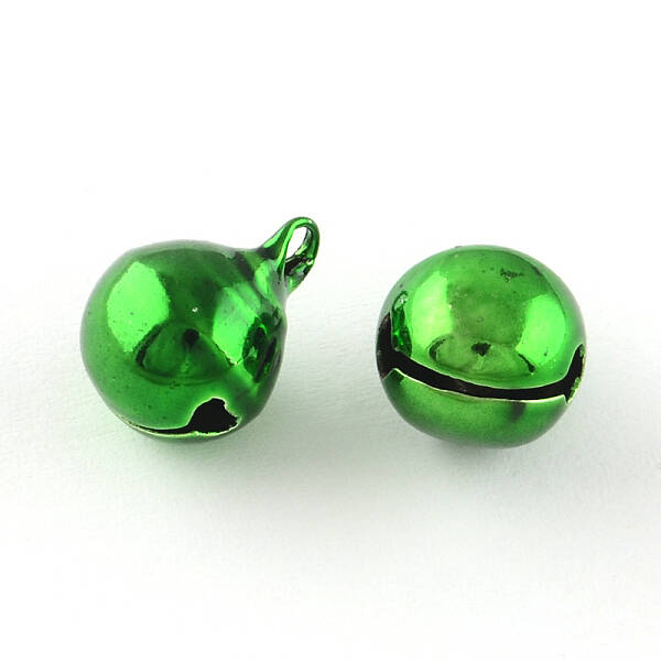 PVD Vacuum Plating Brass Bell Charms Pendants