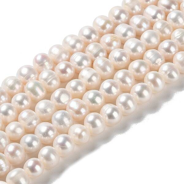 Natural Cultured Freshwater Pearl Beads Strands