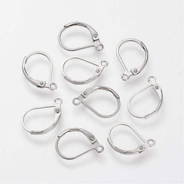 Tarnish Resistant 304 Stainless Steel Leverback Earring Findings