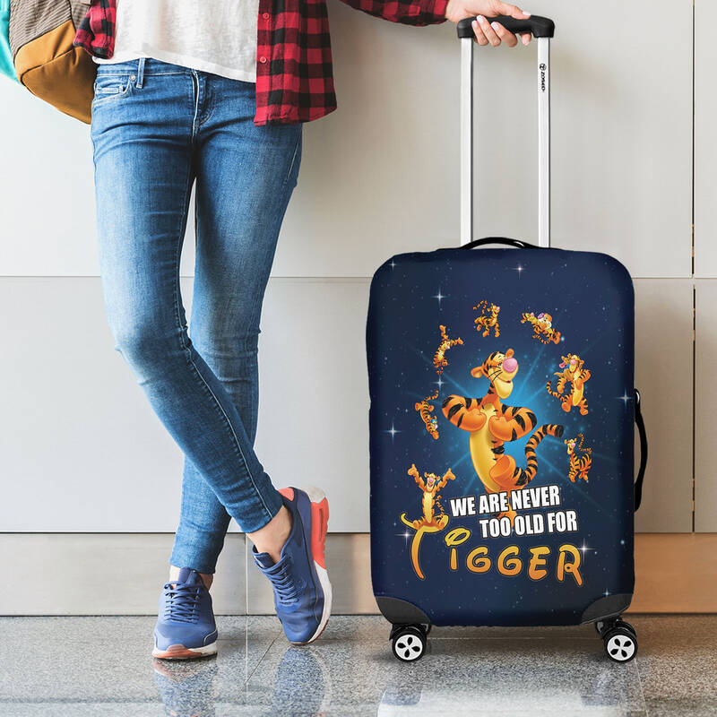 Tigger Suitcase Cover,disney Adventure Awaits Luggage Cover