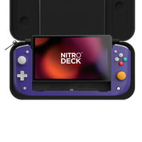 Nitro Deck with Carry Case For Switch & OLED Switch - Professional Switch Controller - No Stick Drift - Enhanced Comfort - Lo...