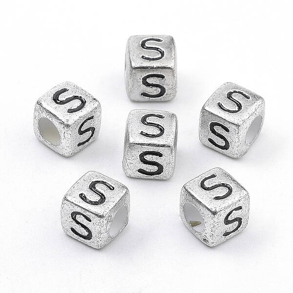 Plated Acrylic Beads