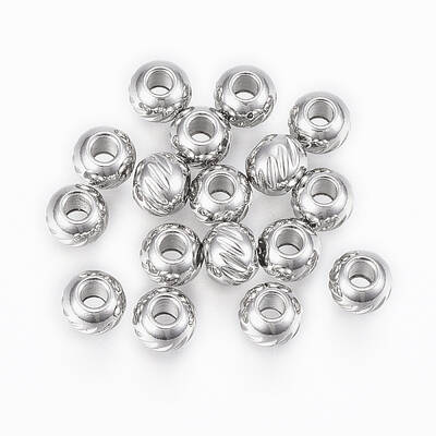 Tarnish Resistant 304 Stainless Steel Beads