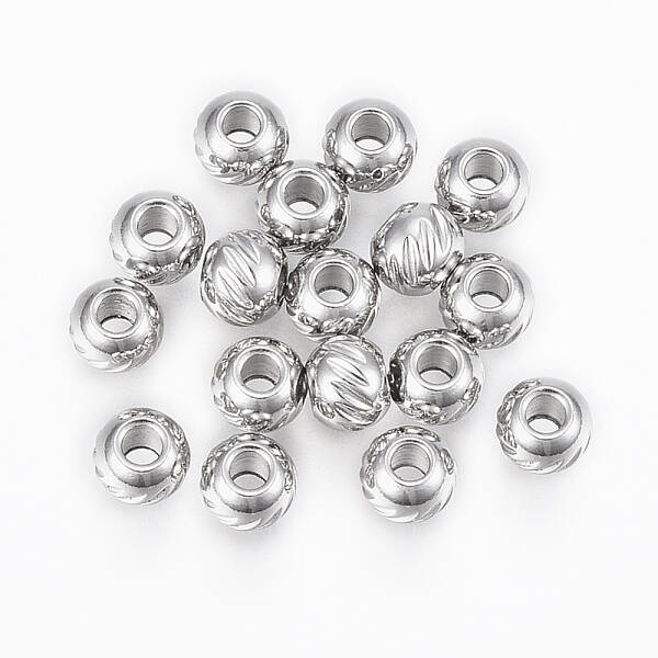 Tarnish Resistant 304 Stainless Steel Beads