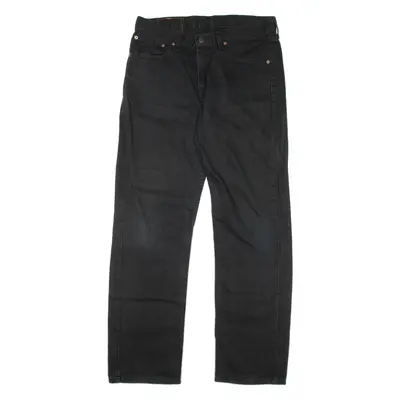 LEVI'S 751 Jeans Mens Black Regular Straight W33 L32