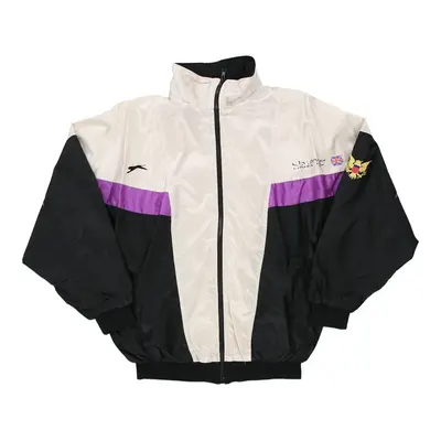 1980s Slazenger Jacket - Large Block Colour Polyester