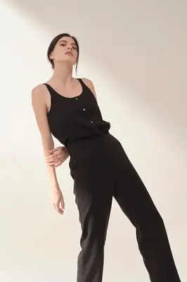 Multi-Way Tank Top - Black | Size: S