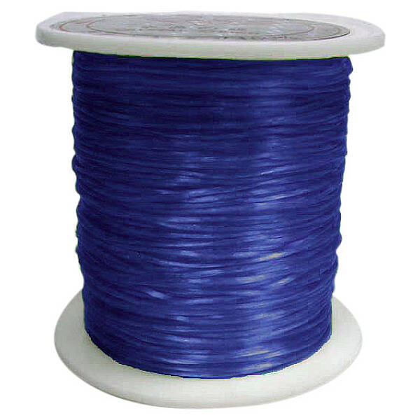 Flat Elastic Crystal String