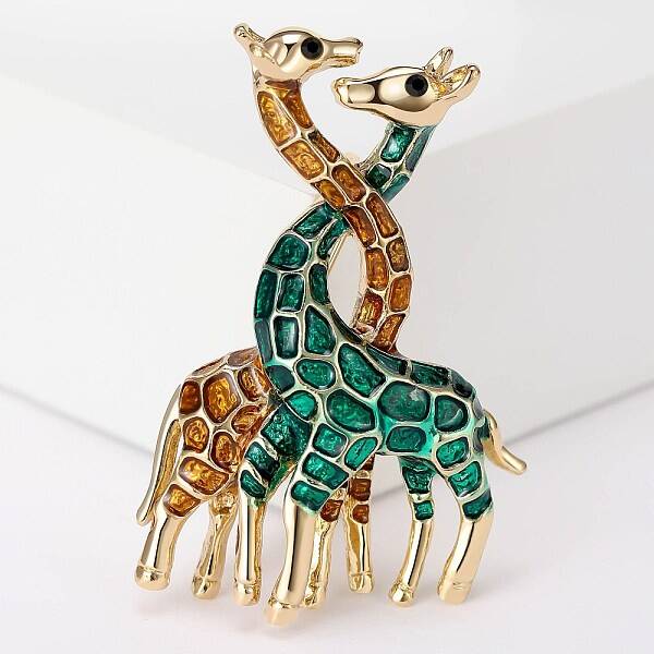 Giraffe Enamel Pins