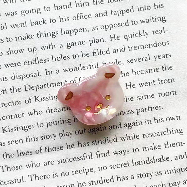 Cellulose Acetate(Resin) Claw Hair Clips