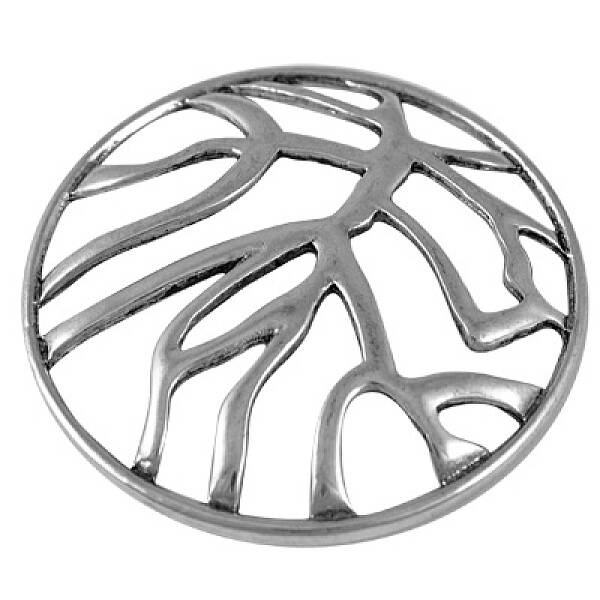 Alloy Flat Round Pendants