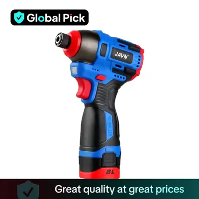 Electric Mini Drill Screwdriver, 1 Count 160N.m Impact Driver Cordless Drill Household Multifunction Hit Power Tools, Portabl...