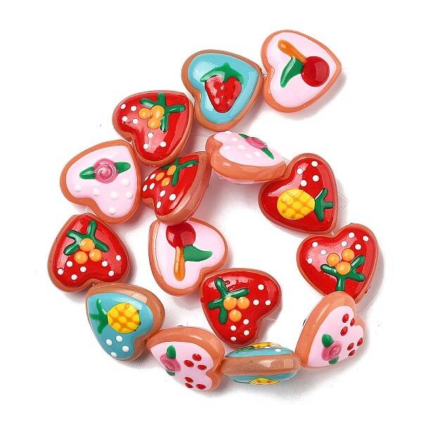 Handmade Lampwork Enamel Beads