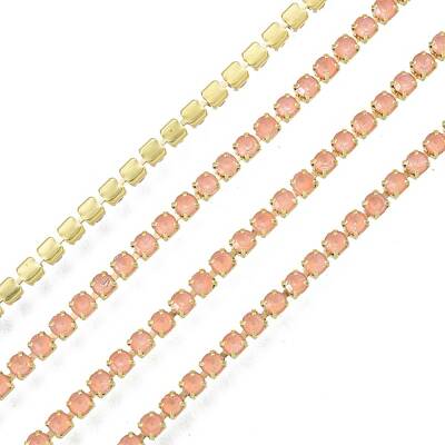 Brass Rhinestone Strass Chains