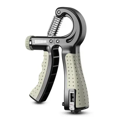 Counting grip strength device wrist ball to practice hand strength | Color: Grey