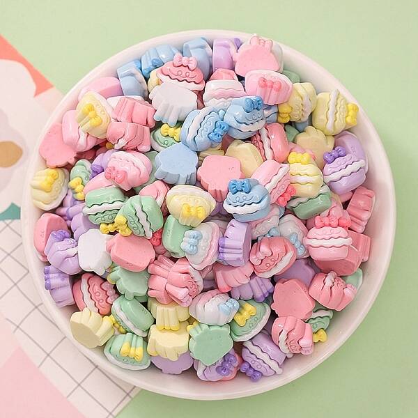Opaque Resin Decoden Cabochons