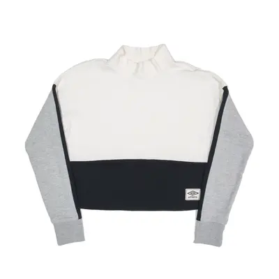 UMBRO Sweatshirt White High Neck Womens M