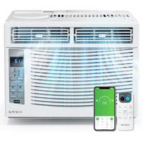 ROVSUN Smart 6000BTU Window Air Conditioner with WiFi, Energy Saving Window AC Unit with Remote & App Control & Timer Functio...