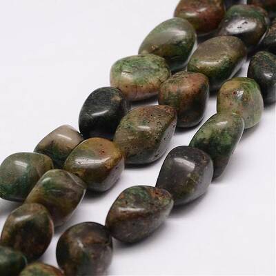 Natural African Jade Bead Strands