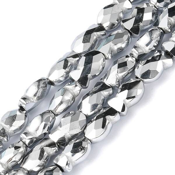 Electroplate Glass Beads Strands