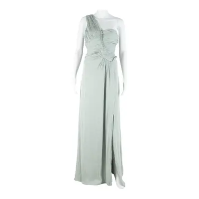 REISS Womens Day Dress Green Sleeveless Midi UK 10