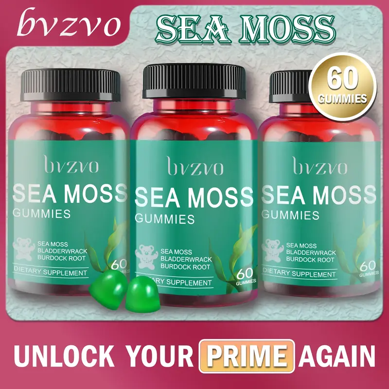 [bvzvo]  Best-Selling Multimineral Detox Formula - 60 Edible Gummies All-in-1 Dietary Supplement