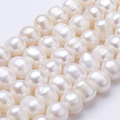 Natural Cultured Freshwater Pearl Beads Strands