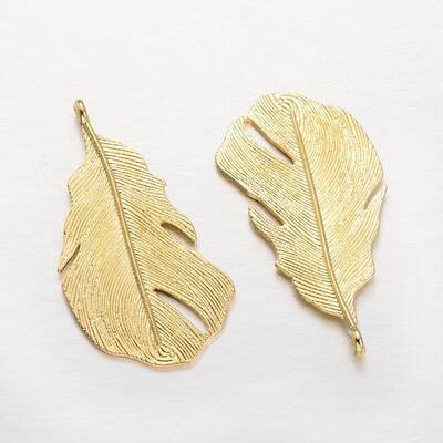 Feather Alloy Pendants