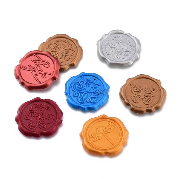 Adhesive Wax Seal Stickers
