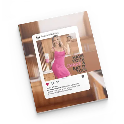Devotion Nutrition Cookbook | Have Your Shake & Eat It Too!  (paperback)