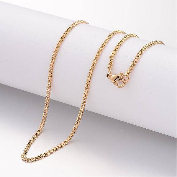 Ion Plating(IP) 304 Stainless Steel Necklace