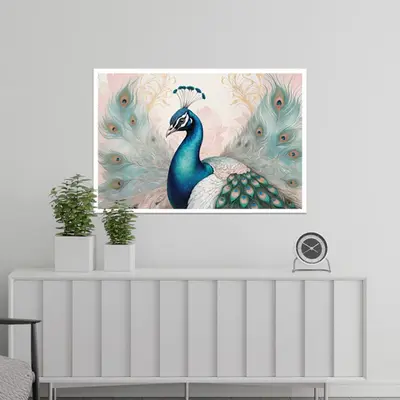 Opulence in Feathers - Peacock Delight