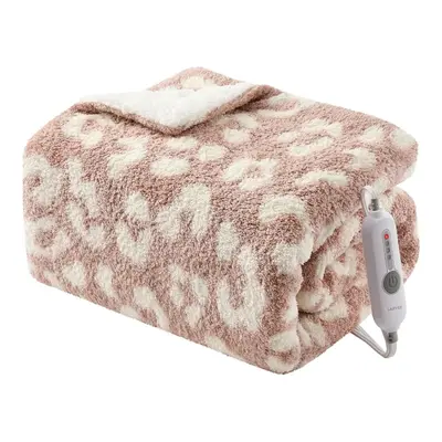 Garvee Electric Blanket Heated Throw, Heated Blanket Soft Double Sherpa Super Cozy with 4 Heating Levels & 4 Hours Auto Off, ...