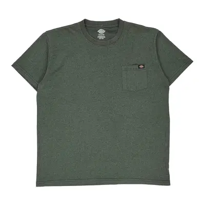 Dickies Tall T-Shirt - 2XL Green Cotton Blend