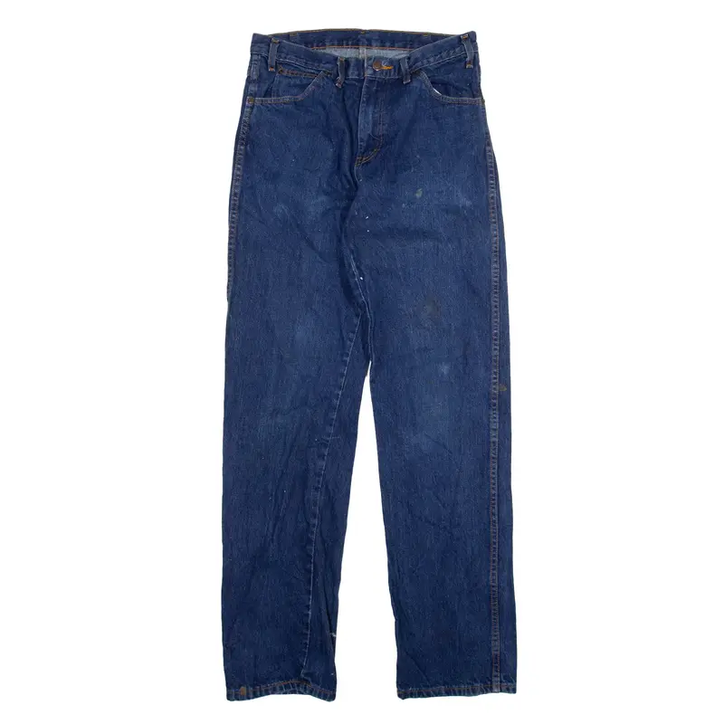 DICKIES Workwear Jeans Blue Denim Regular Straight Mens W30 L34
