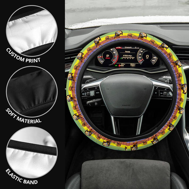 Toy Story Slinky Dog Steering Wheel Cover